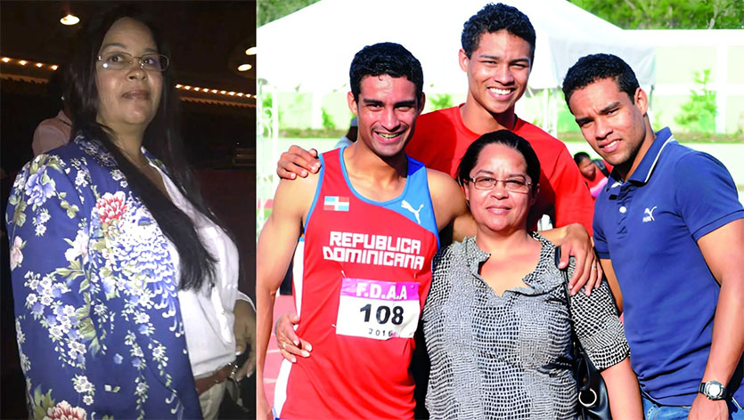 Muere madre de los atletas dominicanos Luguelin, Juan y Juander Santos