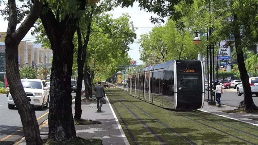 Así será el tranvía de Santo Domingo