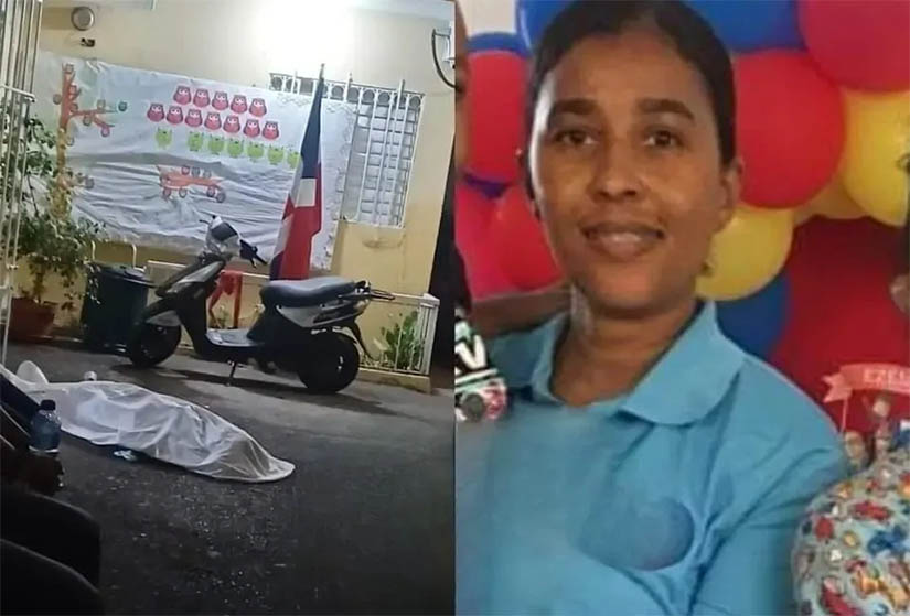 Jovne maestra fallece dentro de una escuela en n el sector Miramar