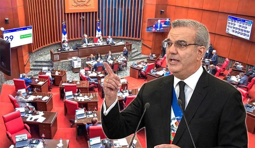 Abinader busca consenso para reforma, pese a mayoría legislativa