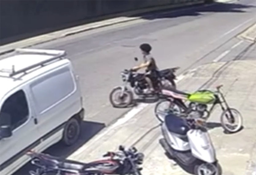 Joven resulta herido tras ser impacto por un camión en Villa Sombrero