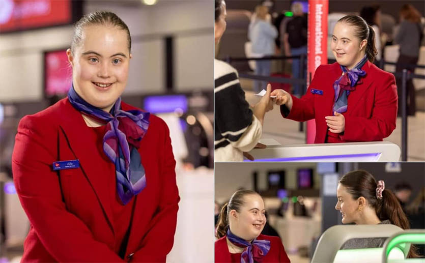 Virgin Airlines Australia contrata personal con síndrome de Down