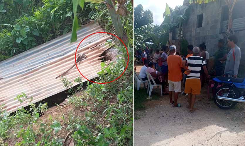 Menor muere al caer en un séptico en construcción en La Gina