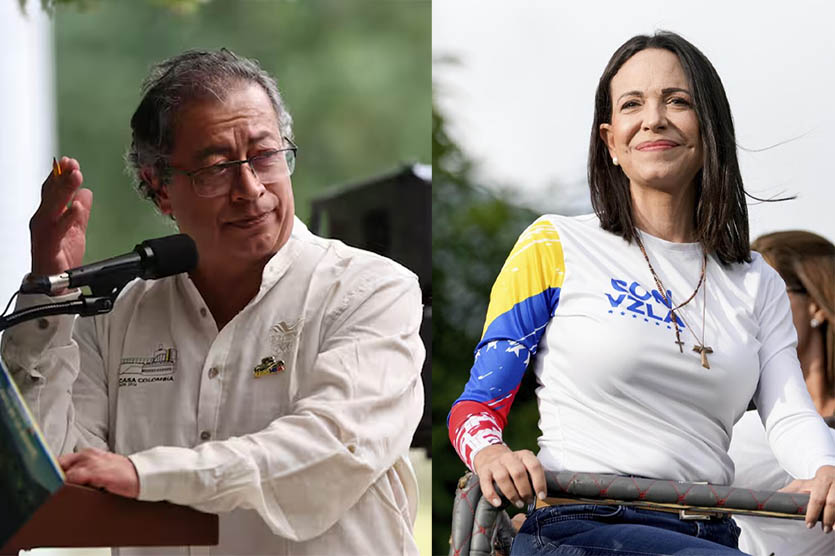 Petro a María Corina: “un gobierno extranjero no decide quién manda en Venezuela”
