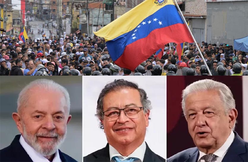 Brasil, Colombia y México respetan soberanía Venezuela, piden divulgación de datos electorales