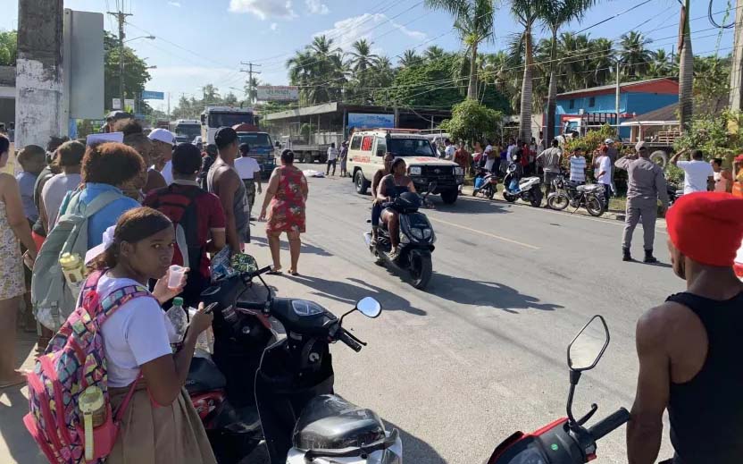 Dos muertos en tramo carretero Sánchez-Nagua