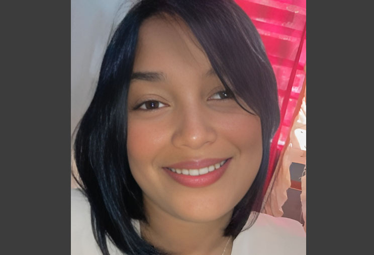 La joven Ashly Martínez