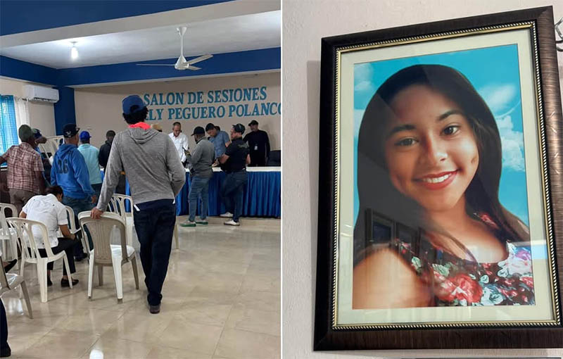Salón de sesiones del Ayuntamiento de Cenoví lleva el nombre de Emely Peguero Polanco.