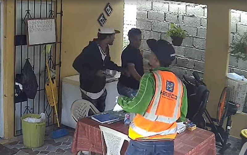 Cámara de seguridad captó asalto en Navarrete