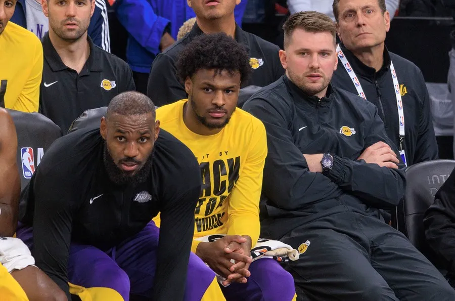 Los Lakers celebran la llegada de Luka Doncic