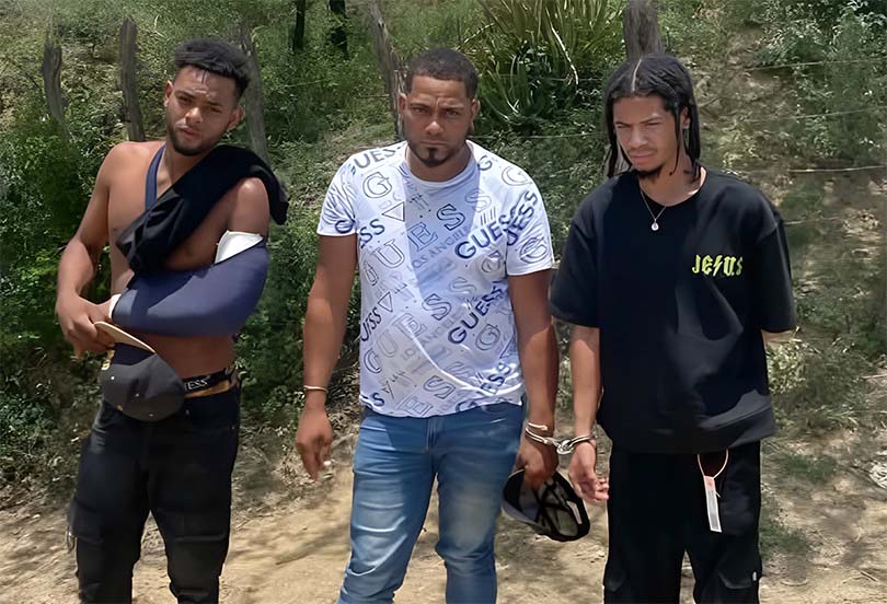 Detienen a tres hombres con 41 haitianos indocumentados en Montecristi