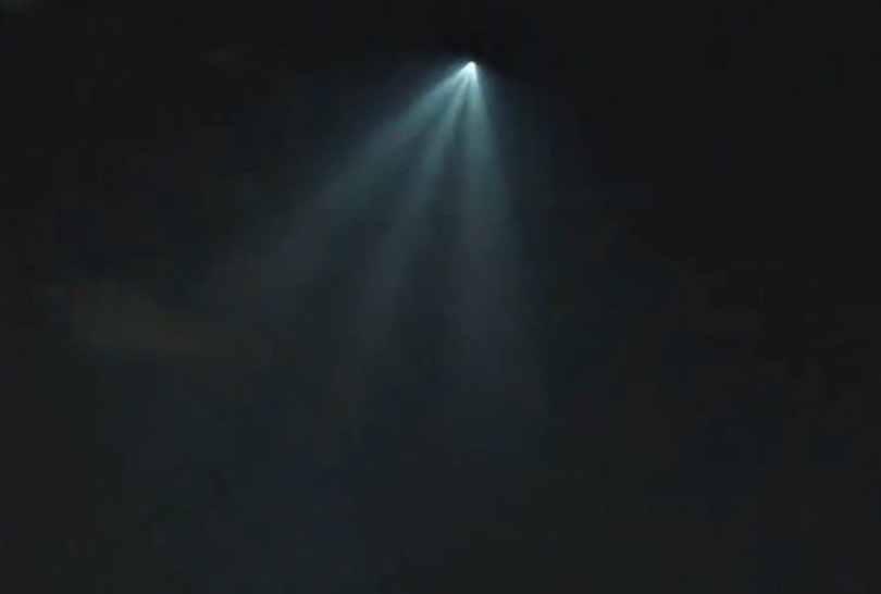 Captan objeto incandescente en el cielo de Dajabón