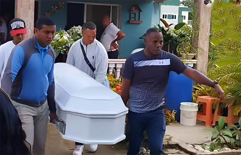 Sepultan en Sosúa a hermanos fallecidos en incidente familiar