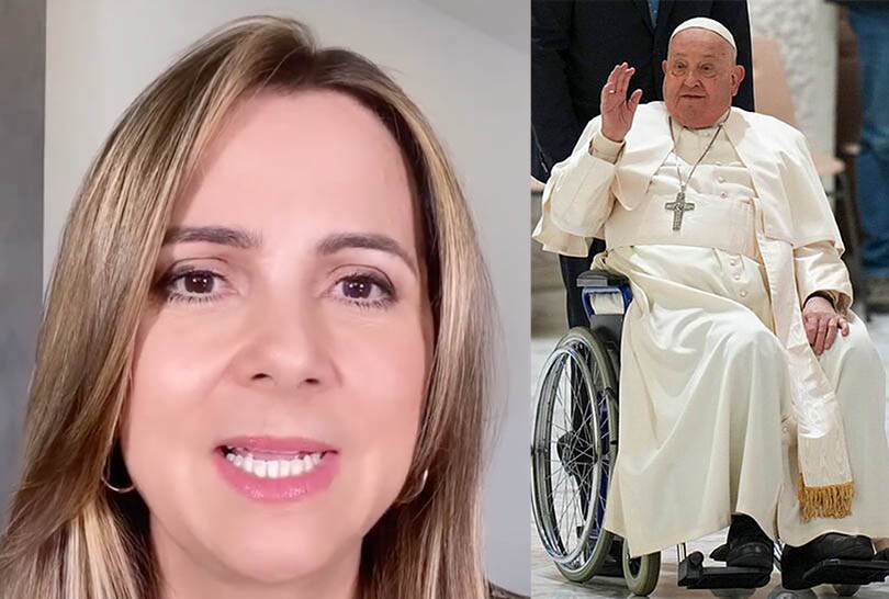 'Me siento desconsolada': El conmovedor mensaje de Nuria Piera tras muerte del papa Francisco