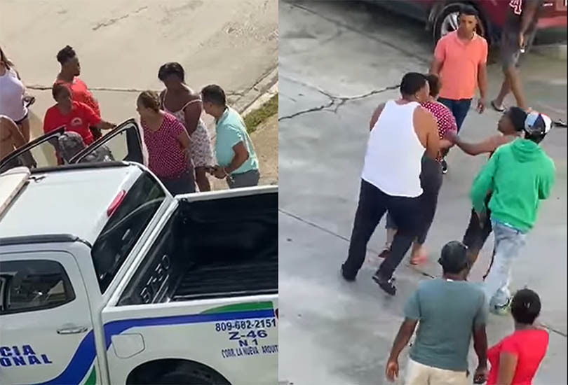 Mujer fue atacada en Villa Mella cuando se dirigía a su trabajo