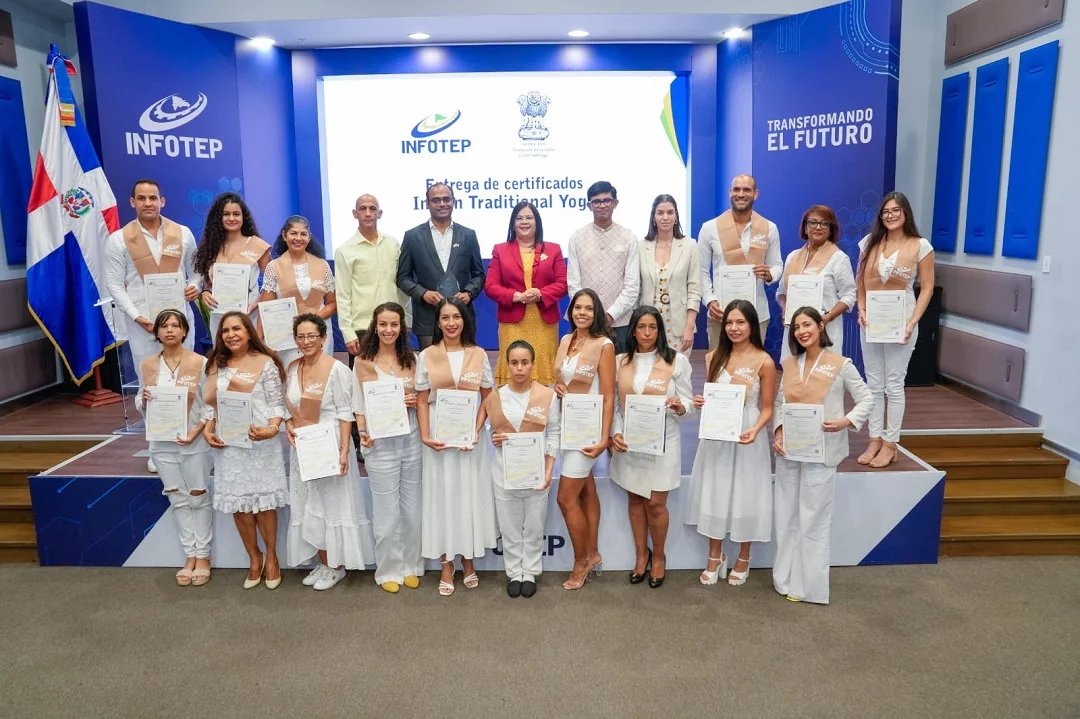 INFOTEP y Embajada de la India promueven bienestar integral a través de Yoga