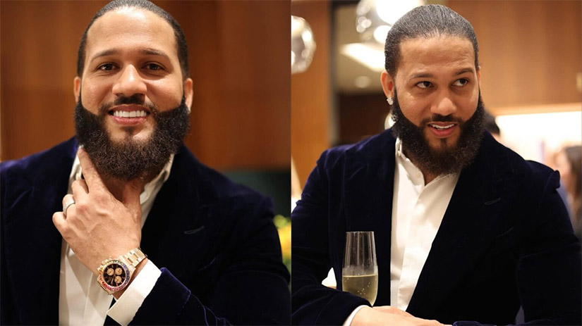 El Alfa 'El Jefe' muestra su nuevo look y reloj Rolex a sus seguidores