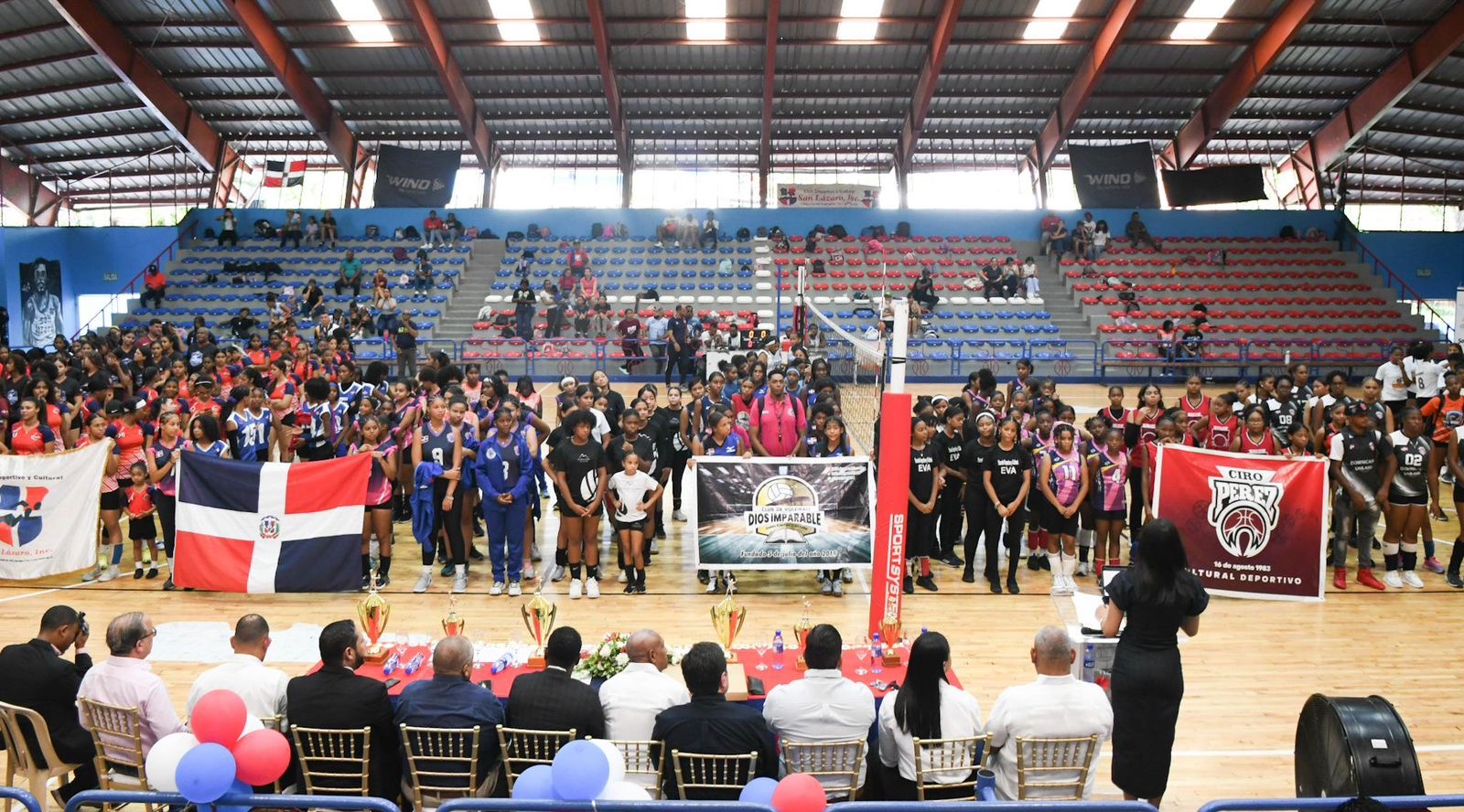 Inauguran 3ra Copa Internacional de Voleibol Femenino “Versión San Lázaro” y 1ra edición del torneo Redivoly