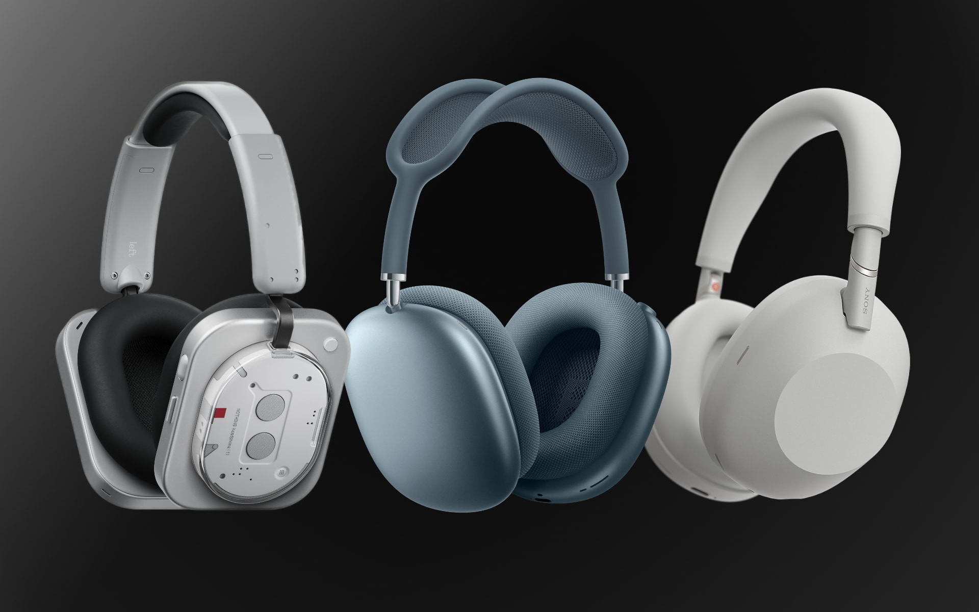 Nothing Headphone 1 vs AirPods Max, Sony WH-1000XM6 y más
