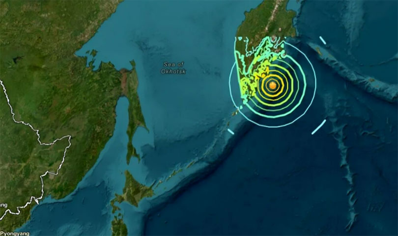 Terremoto en Rusia y alerta de tsunami tras sismo 8,8; olas tocan California