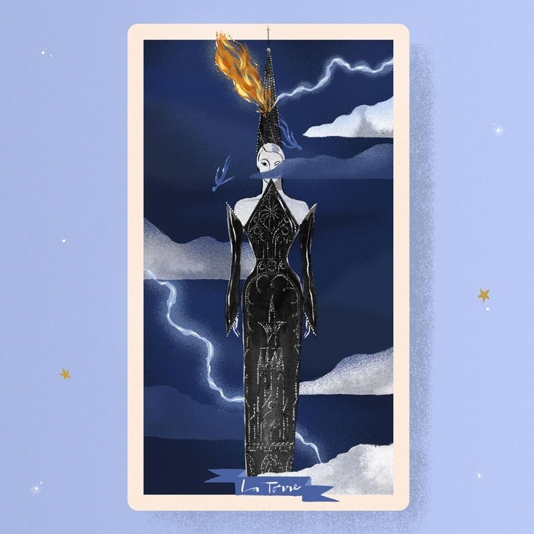 Qué significa La Torre, el arcano del Tarot que atrae el caos para empezar de nuevo