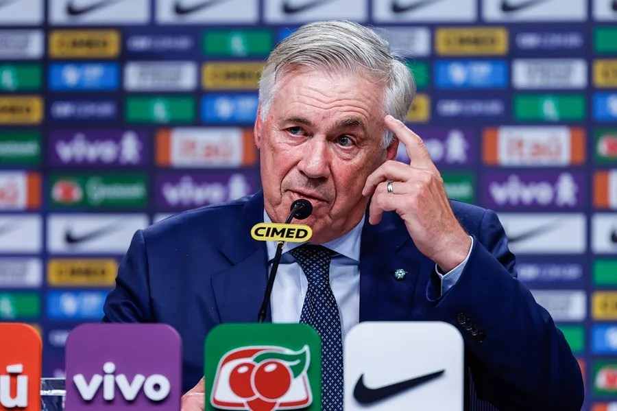 Ancelotti sacude la convocatoria de Brasil: fuera Neymar, Vinícius y Rodrygo para los choques ante Chile y Bolivia