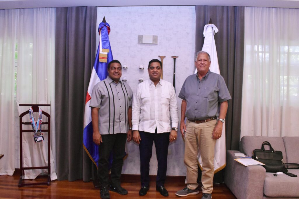 Ministro de Deportes coordina con Fundación García Saleta y Comité Organizador