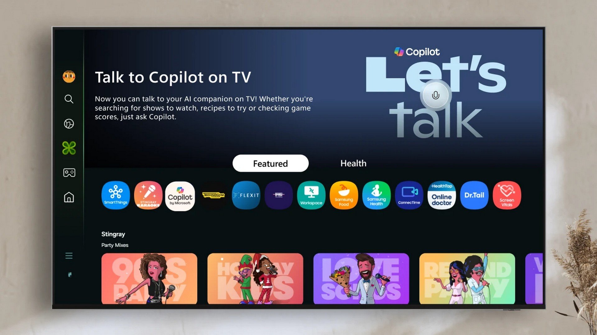 La IA de Copilot llega a los televisores y monitores de Samsung