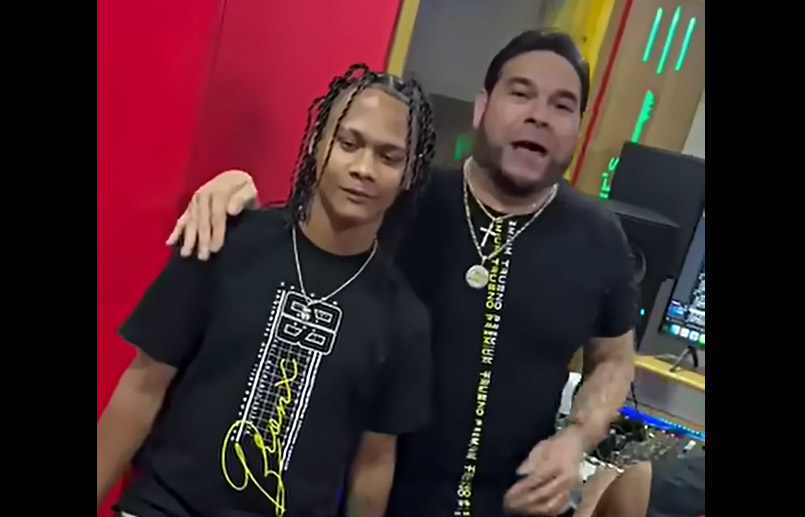 El Chaval sorprende a Dalvin La Melodía con lujoso jeepeta