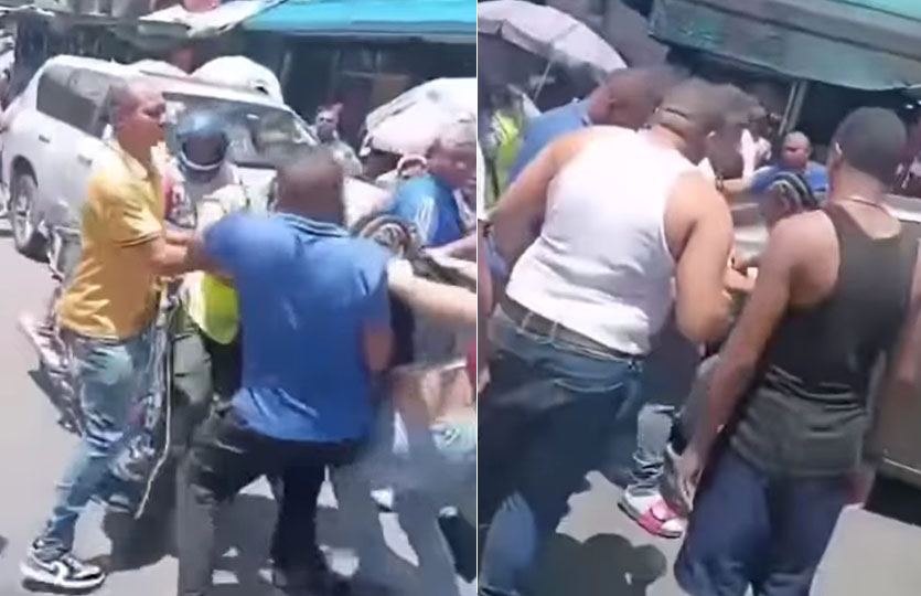 Mujer se enfrenta a la Digesett tras multa en Santo Domingo
