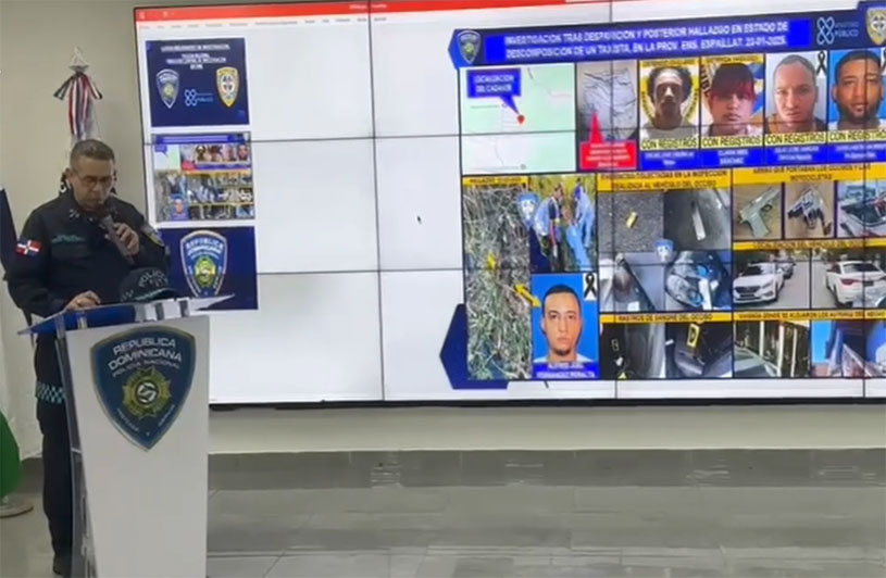 Policía ofrece detalles de dos hombres abatidos vinculados a muerte taxista en Moca