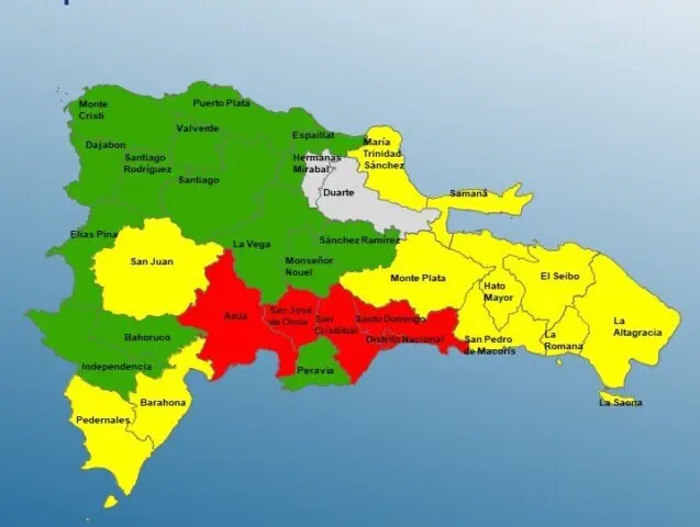COE amplía las alertas por onda tropical