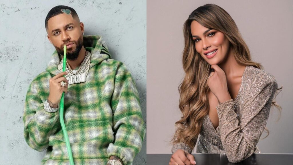 Dj Adoni reaccionó a la polémica del beso con Caroline Aquino