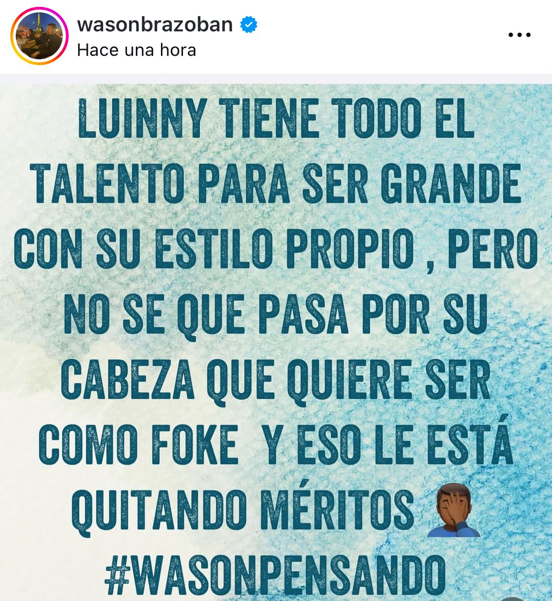 “Quiere ser como Foke y quita méritos”