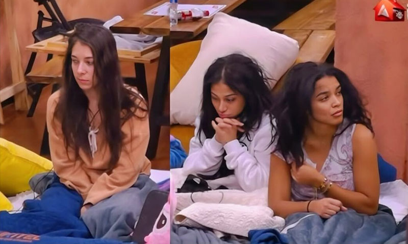 Foto viral de La Gigi, Crusita y Karola recién levantadas