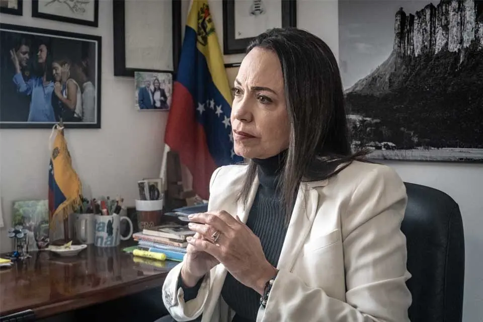 Machado dice que Maduro debe irse para viajar a Oslo
