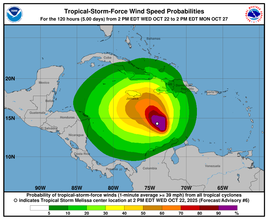 fuertes lluvias para República Dominicana y amenaza a Haití