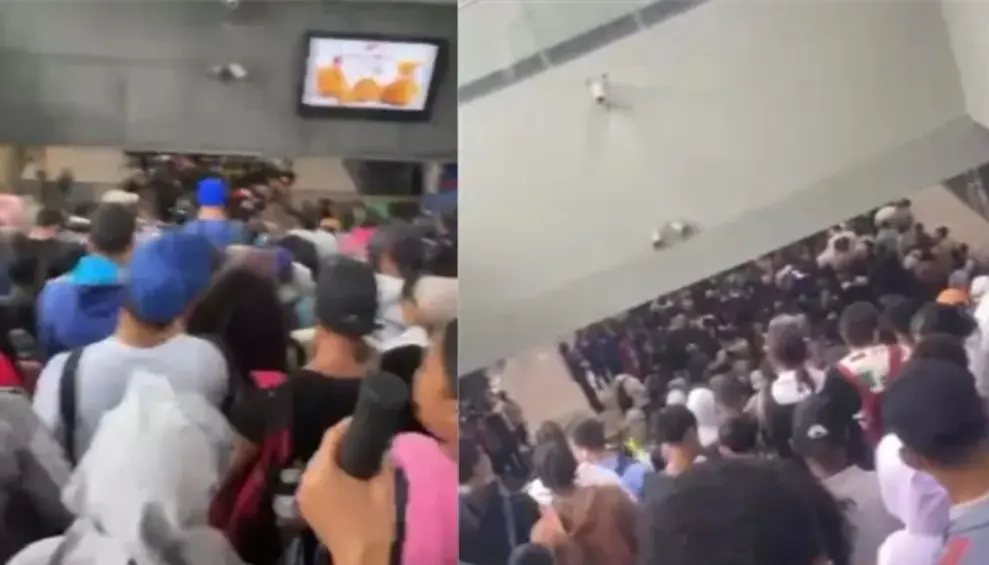 Aglomeración en el Metro tras reducción de jornada