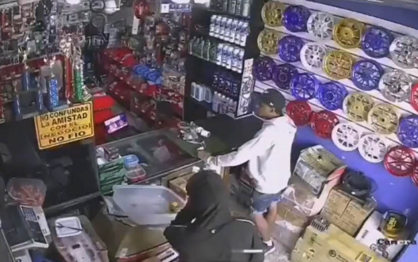Reportan asalto en un repuesto en San Pedro de Macorís