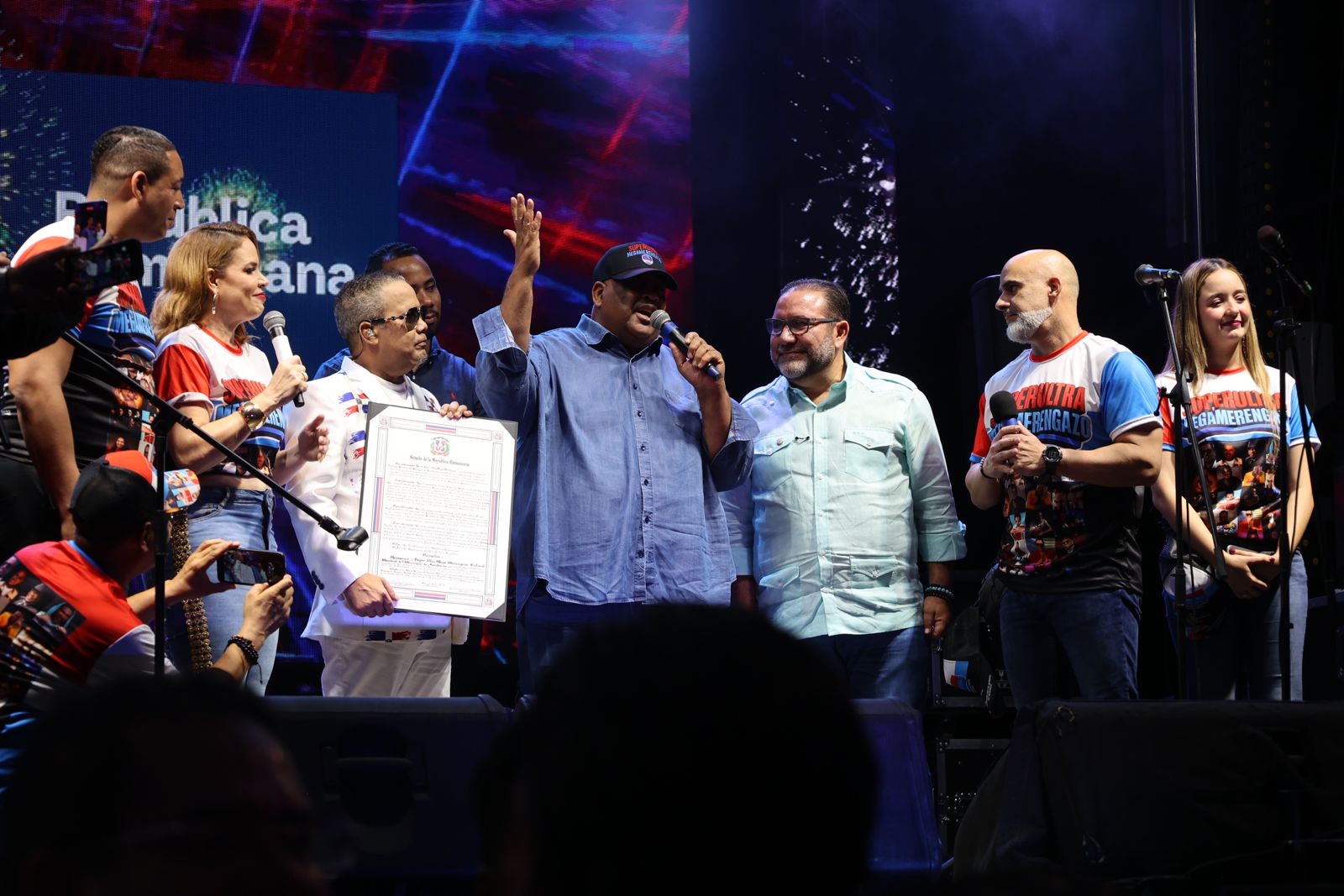 Super Merengazo deslumbra en Jarabacoa con reconocimientos