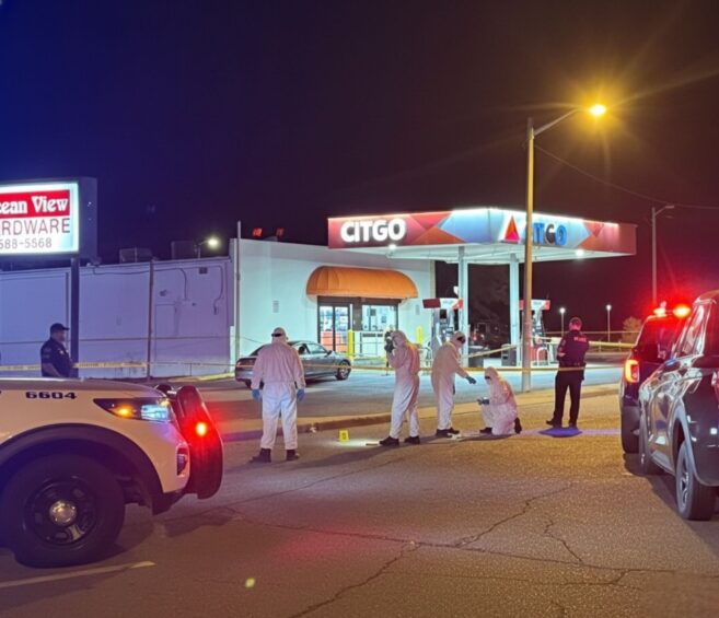 Policía de Norfolk investiga dos personas heridas