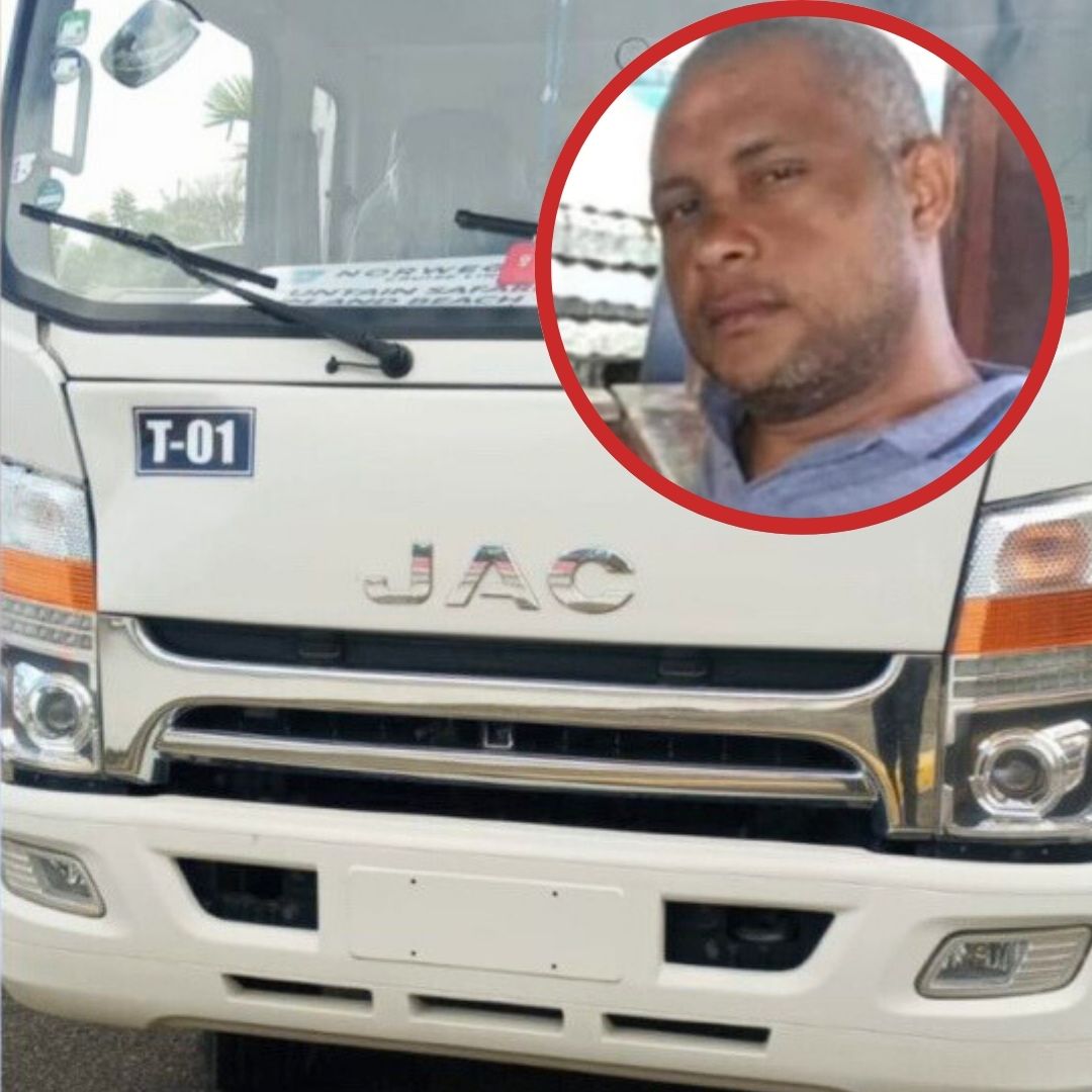 Hombre muere aplastado por camión en Puerto Plata