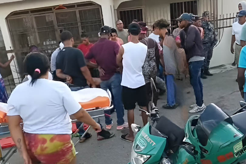 Incidente en Navarrete deja pareja herida; autoridades investigan