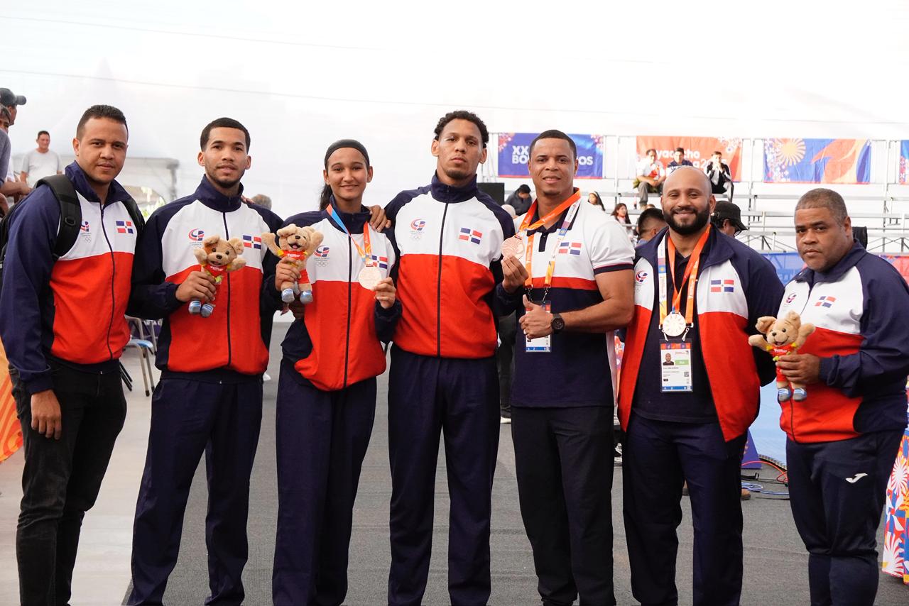 Esquí náutico y taekwondo elevan a 18 las medallas de RD en los Juegos Bolivarianos