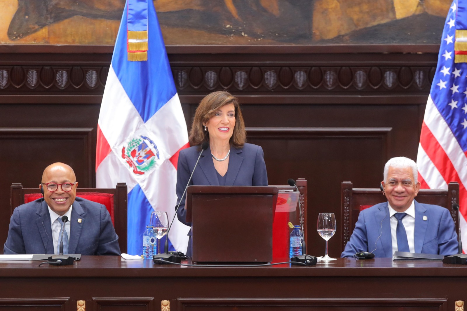 Gobernadora de Nueva York se va de RD “con ganas de volver”