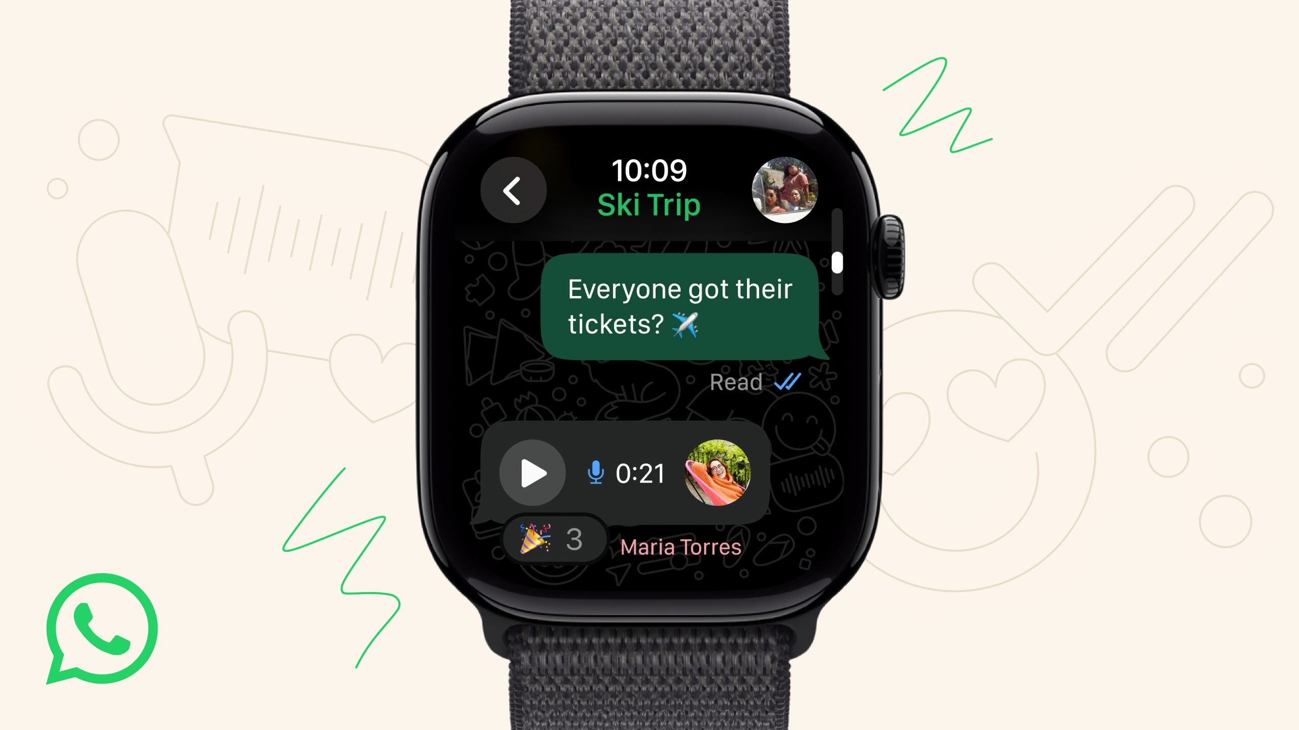 WhatsApp para Apple Watch al fin está disponible para todos