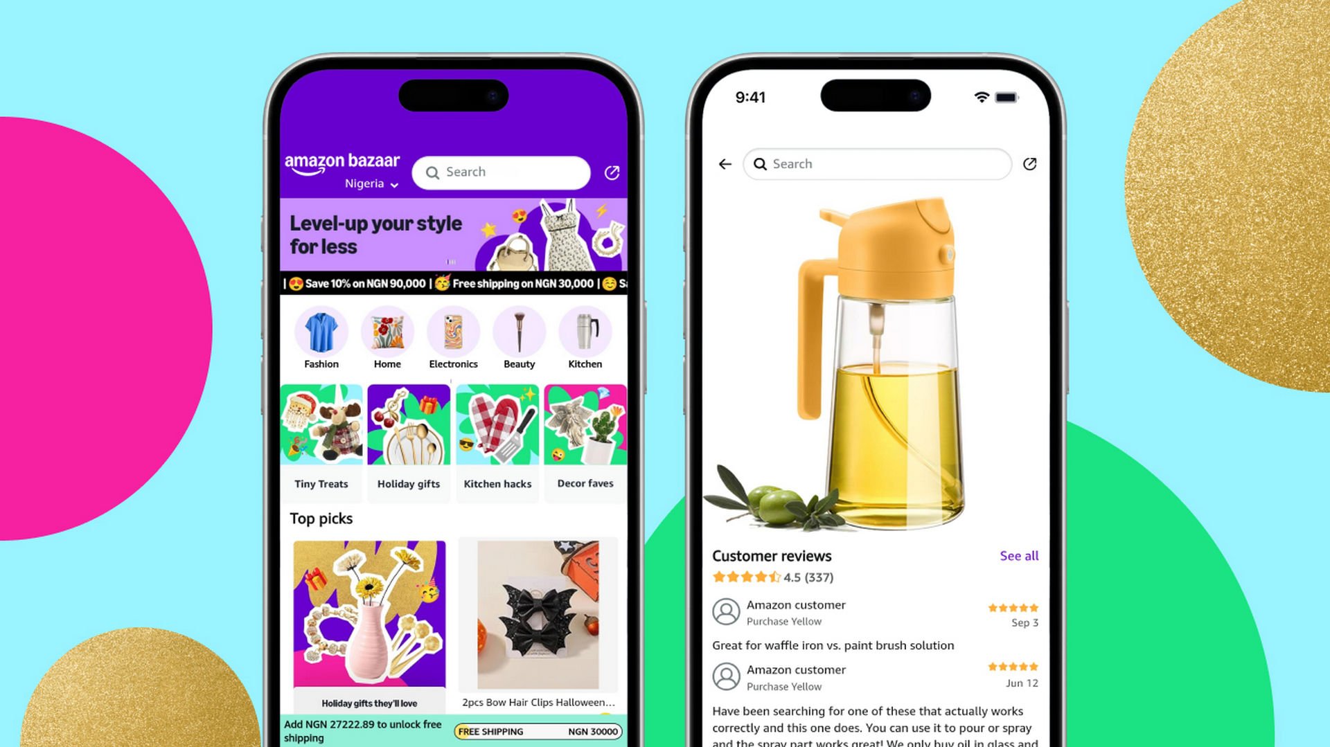 Amazon lanza Bazaar, una app con productos baratos desde China