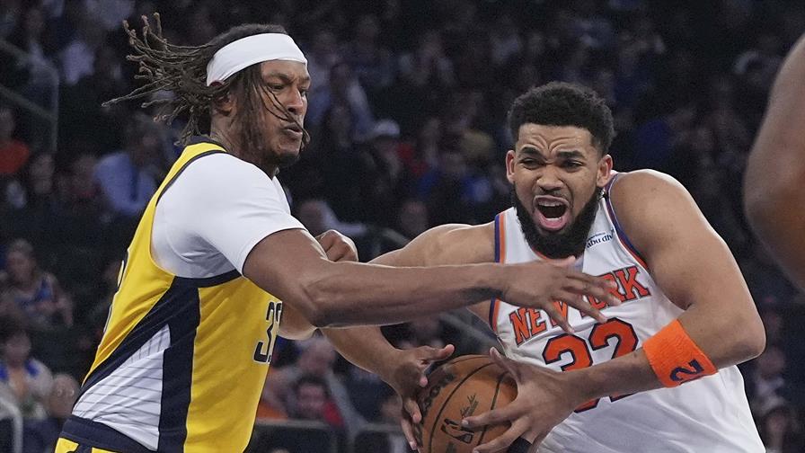 Towns encesta 37 en la victoria de los Knicks sobre los Nets en el derbi neoyorquino