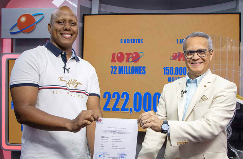 Aparece el ganador de RD$222 millones de Leidsa; buscan ganador de RD$32 millones