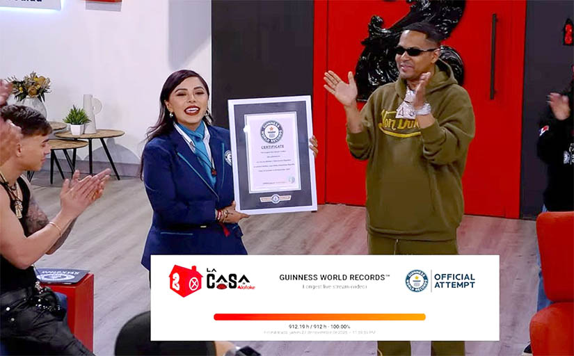 La Casa de Alofoke 2 rompe récord mundial de 'El livestream más largo del mundo'